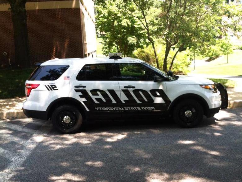 penn state university police car